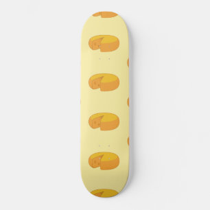 Skateboard Gouda Cheese Rodea La Gastronomía Holandesa De La 