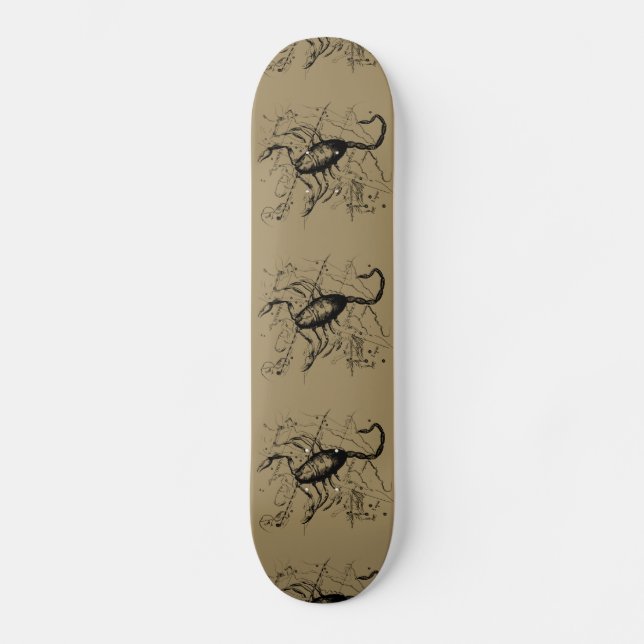 Skateboard Grabado 1690 de Hevelius de la constelación del (Anverso)