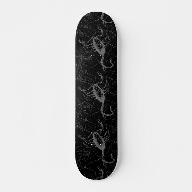 Skateboard Grabado de Constanza Escorpio Hevelius 1690 (Anverso )
