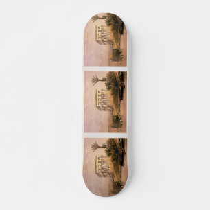 Skateboard Grabado en piedra por Louis Haghe