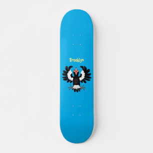 Skateboard Gracioso ilustracion de personalizado magpie austr