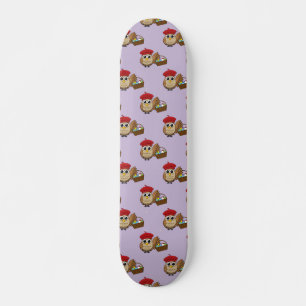 Skateboard Gracioso Patrón de caza de huevos en Pascua