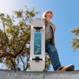 Skateboard Gradient Cloud - claro a profundo   Estados de áni