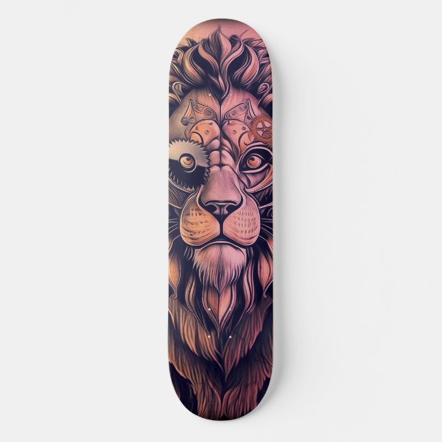 Skateboard Gradiente de color de vapor (Anverso)
