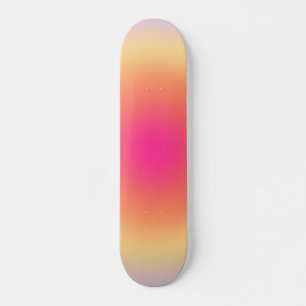 Skateboard Gradiente de conjunto de sol abstracto