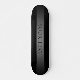 Skateboard Gradiente de franja elegante simple editable en co