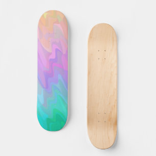 Skateboard Gradiente Ondulado