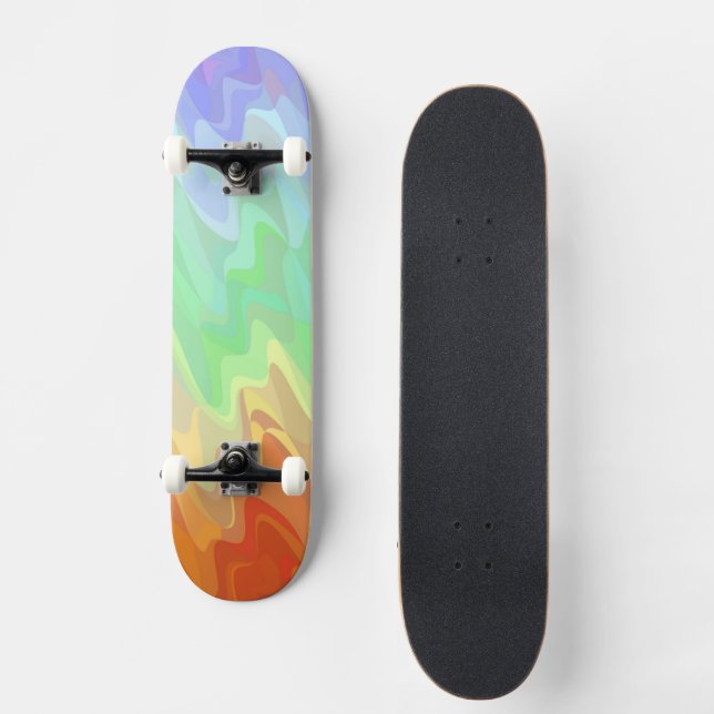 Skateboard Gradiente rápido (Anverso)