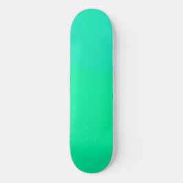 Skateboard Gradiente verde de primavera 