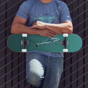 Skateboard Gradiente Verde - de profundo a claro   Fondo de Á