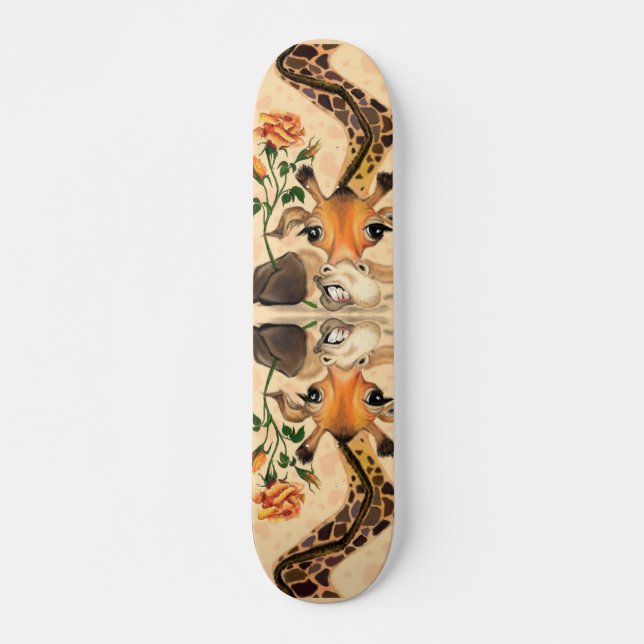 Skateboard Grafa romántica - Caballero - Agrega tu texto /Nom (Anverso )