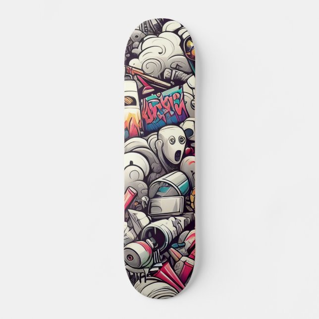 Skateboard Graffiti (Anverso)