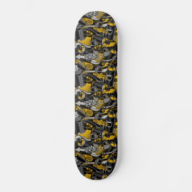 Skateboard Graffiti (Anverso)