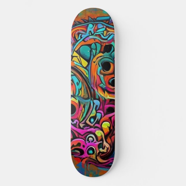 Skateboard Graffiti (Anverso)