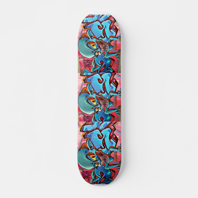 Skateboard Graffiti (Anverso )