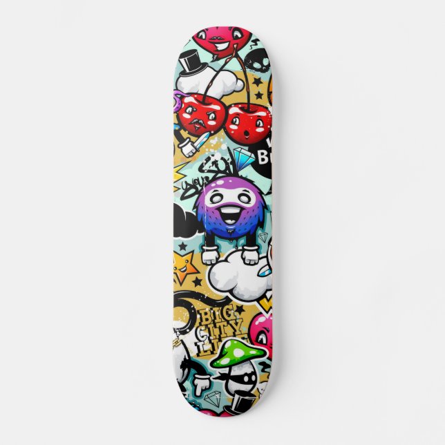 Skateboard Graffiti (Anverso)