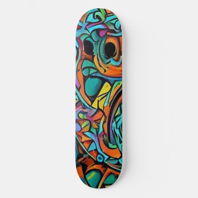 Skateboard Graffiti (Anverso)