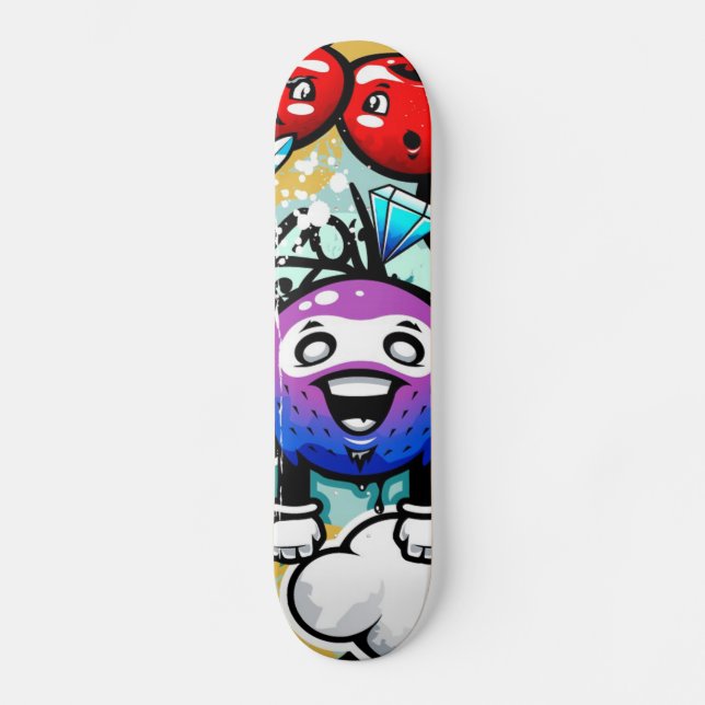 Skateboard Graffiti (Anverso)