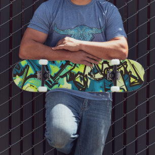 Skateboard Graffiti abstracto