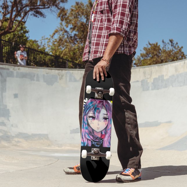Skateboard Graffiti Anime (Exterior 2)