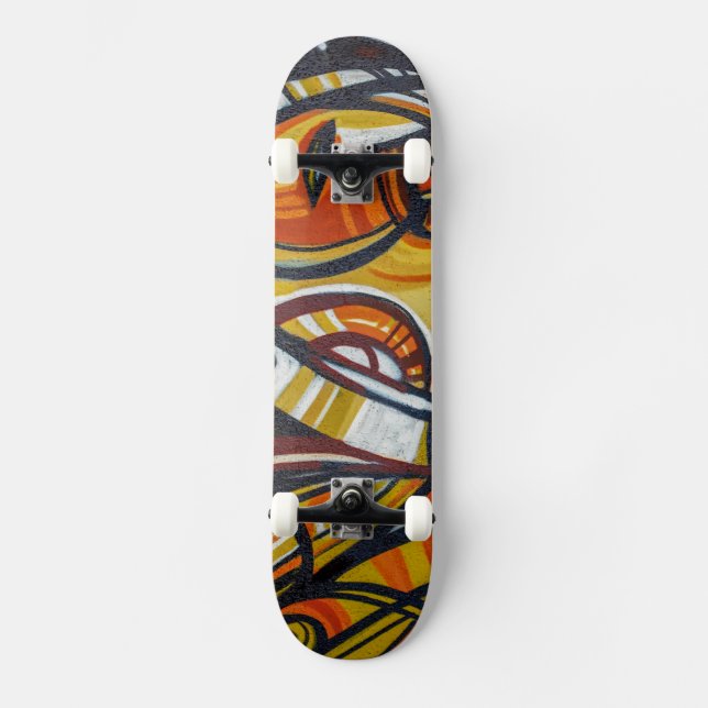 Skateboard Graffiti | Arte callejero (Anverso)