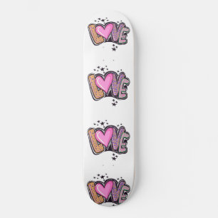 Skateboard Graffiti de amor