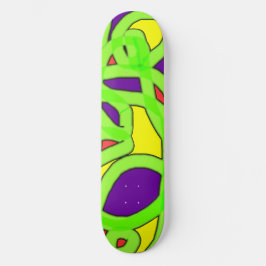 Skateboard Graffiti de arte pop