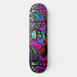 Skateboard Graffiti de estilo salvaje 5