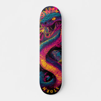 Skateboard Graffiti Eléctrico Serpent, edición limitada