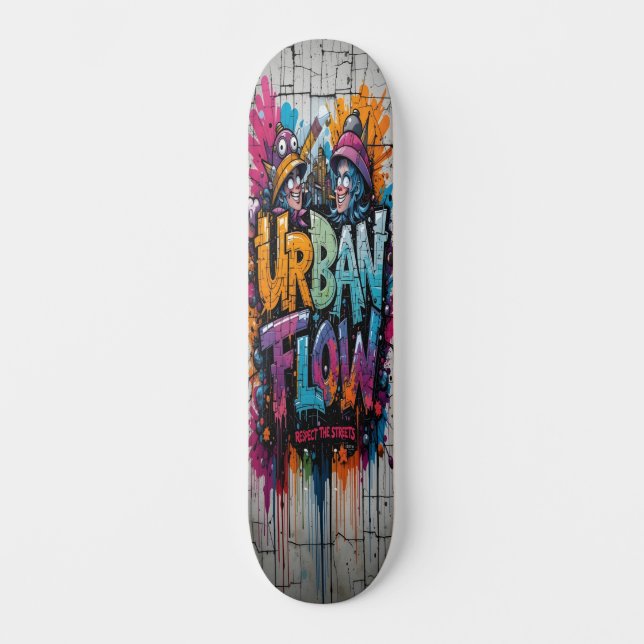 Skateboard Graffiti Grind Deck Edition 2 (Anverso)