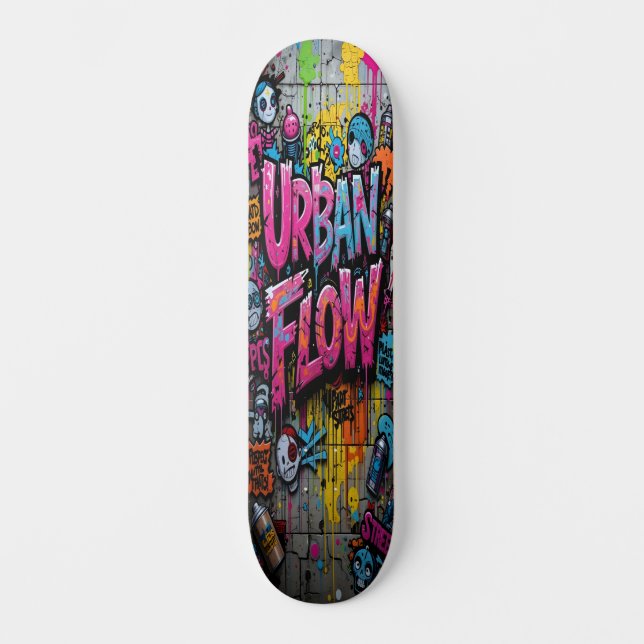 Skateboard Graffiti Grind Deck Edition 4 (Anverso)