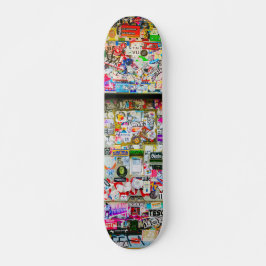Skateboard Graffiti Skateboard, Portugal Lisbon Pegatina Art,