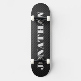 Skateboard Graffiti street black with Name