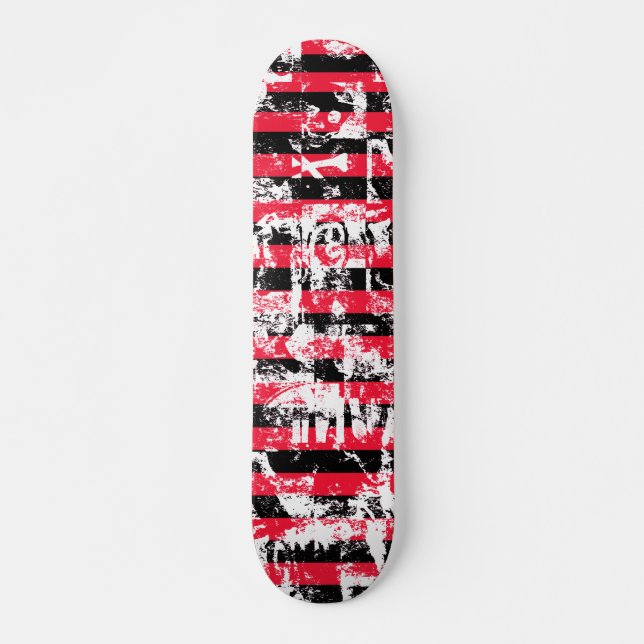 Skateboard Graffiti Stripes (Anverso )