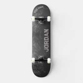 Skateboard Graffiti Urban Street con subtítulos personalizado