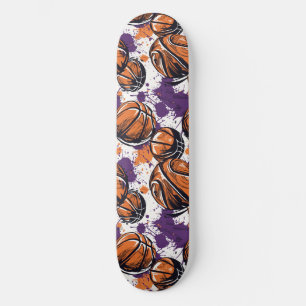 Skateboard Graffiti Urbano Basketball Skyboard