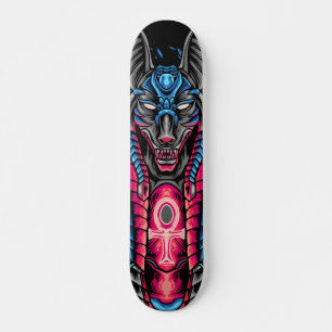 Skateboard Gráfico Anubis Egipcio