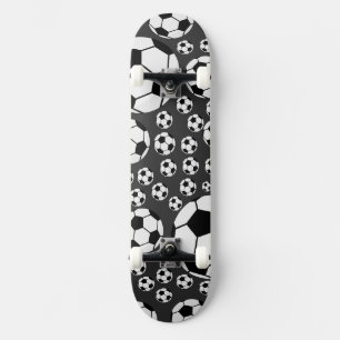 Skateboard Gráfico clásico de balón de fútbol para fanáticos