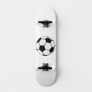 Skateboard Gráfico clásico de balón de fútbol para fanáticos