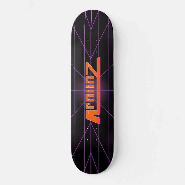 SKATEBOARD GRÁFICO RETRO DE APOLLOZ (Anverso)