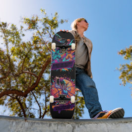 Skateboard Gráficos de victoria de baloncesto vibrante para m