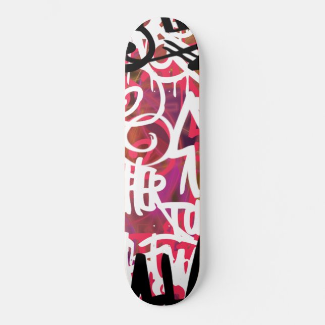 Skateboard Grafiti Scribbles (Anverso)