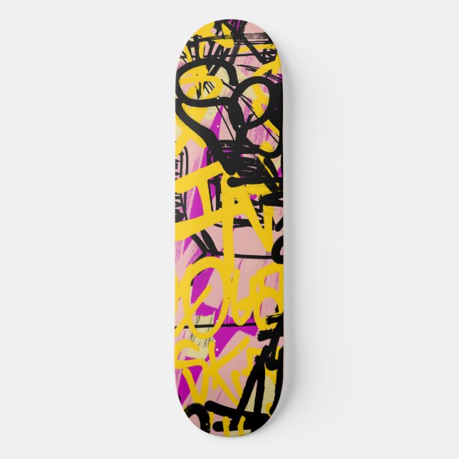 Skateboard Grafiti Scribbles (Anverso)