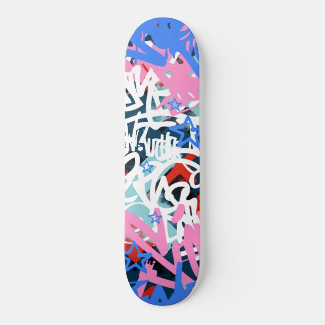 Skateboard Grafiti Scribbles (Anverso)