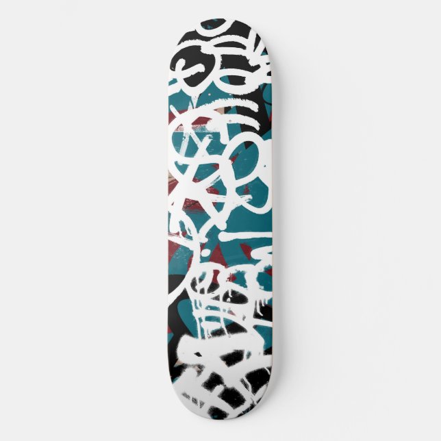 Skateboard Grafiti Scribbles (Anverso)