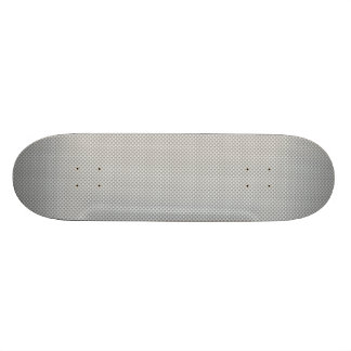 Skateboard Grafito blanco y gris de la fibra de carbono