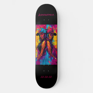 Skateboard Grafitti Gemini Astrología Personalizado
