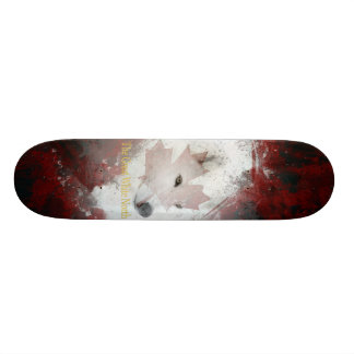 Skateboard gran beta del norte blanco