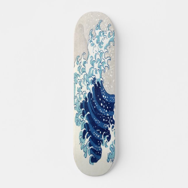 Skateboard Gran ola del Bella Artes Kanagawa Hokusai (Anverso )