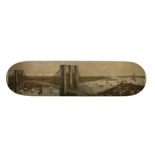 Skateboard Gran puente colgante de East River